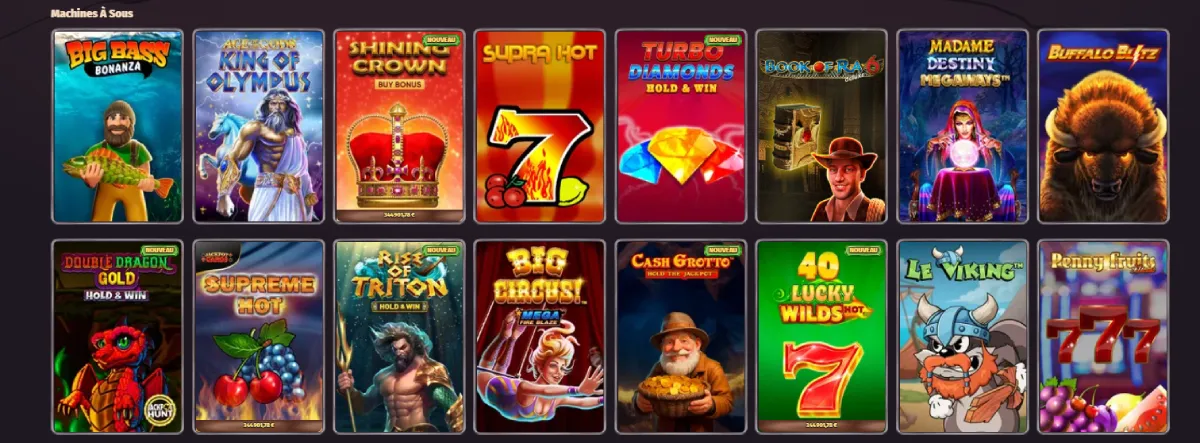 dragonia casino machines a sous