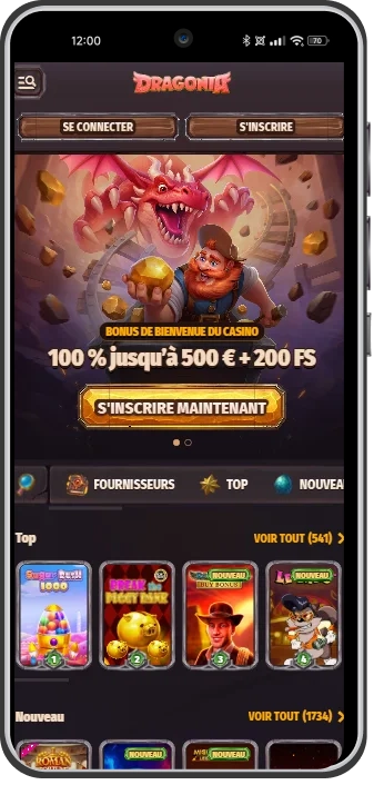 dragonia casino mobile
